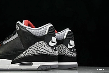 Hyperoad Air OG Cement” Jordan 3 “Black 2024 0824